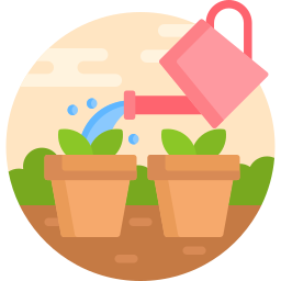 watering plants icon